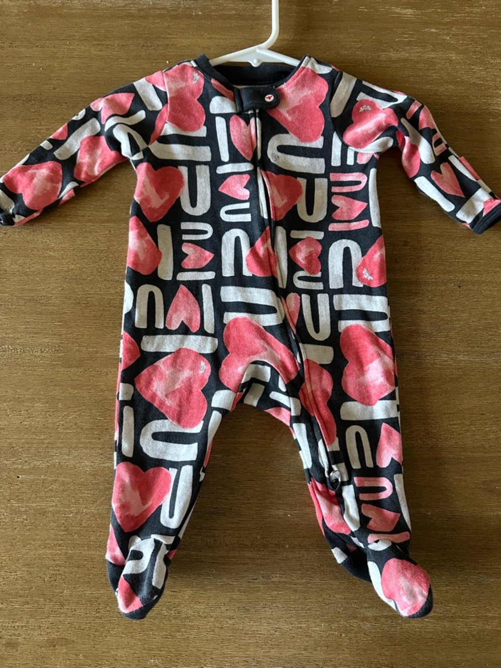 Burt Bees Baby 0-3m cotton footie